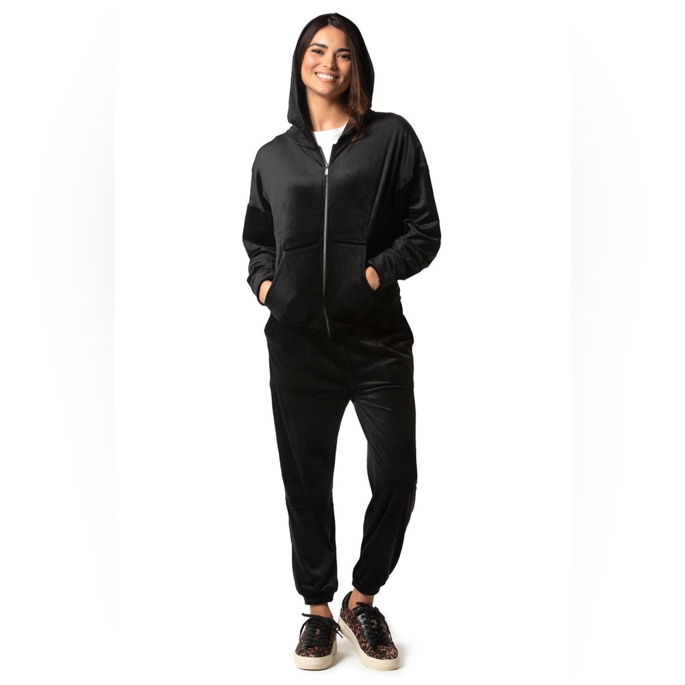 ❤️Felina Women's Black Hoodie and Pants Set Size M New